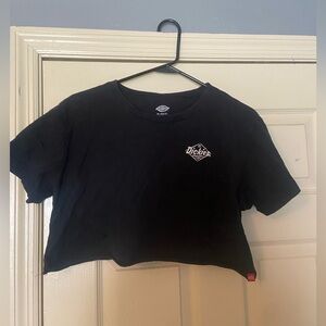 Oversized Dickies Crop Top